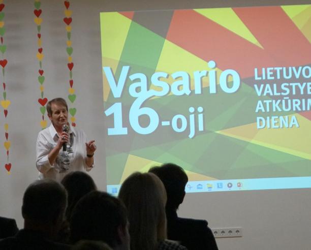 Renginys, skirtas paminėti Vasario 16 – ąją